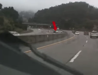 Βίντεο από το τροχαίο του Στεφ Κάρι